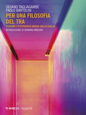 cover image of Per una filosofia del tra